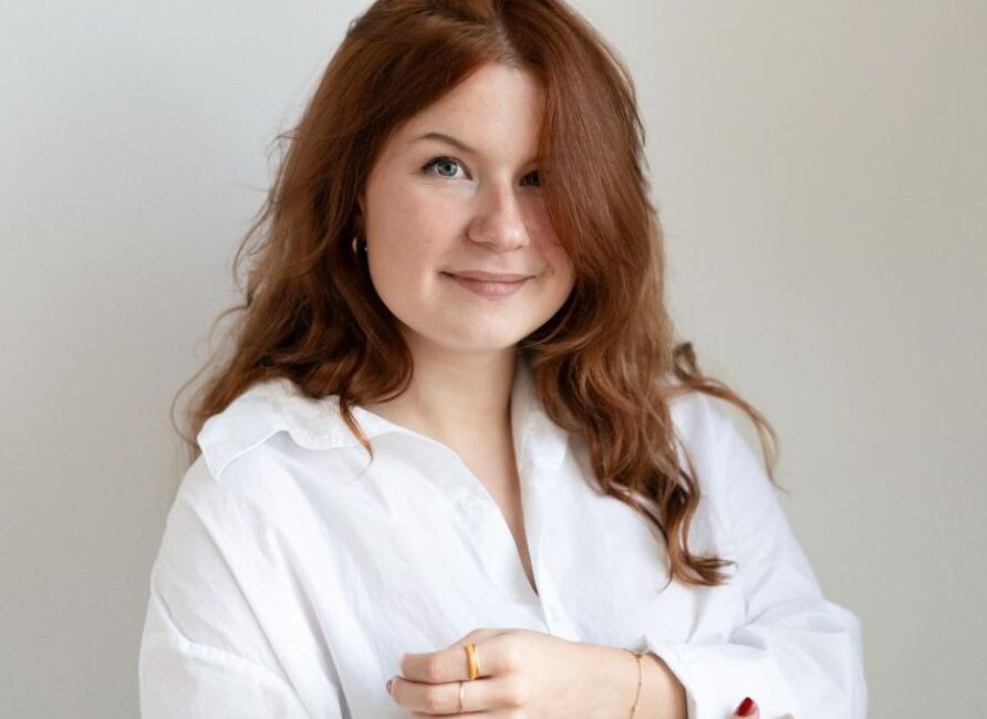 Fotoshoot met vrouwelijke onderneemster